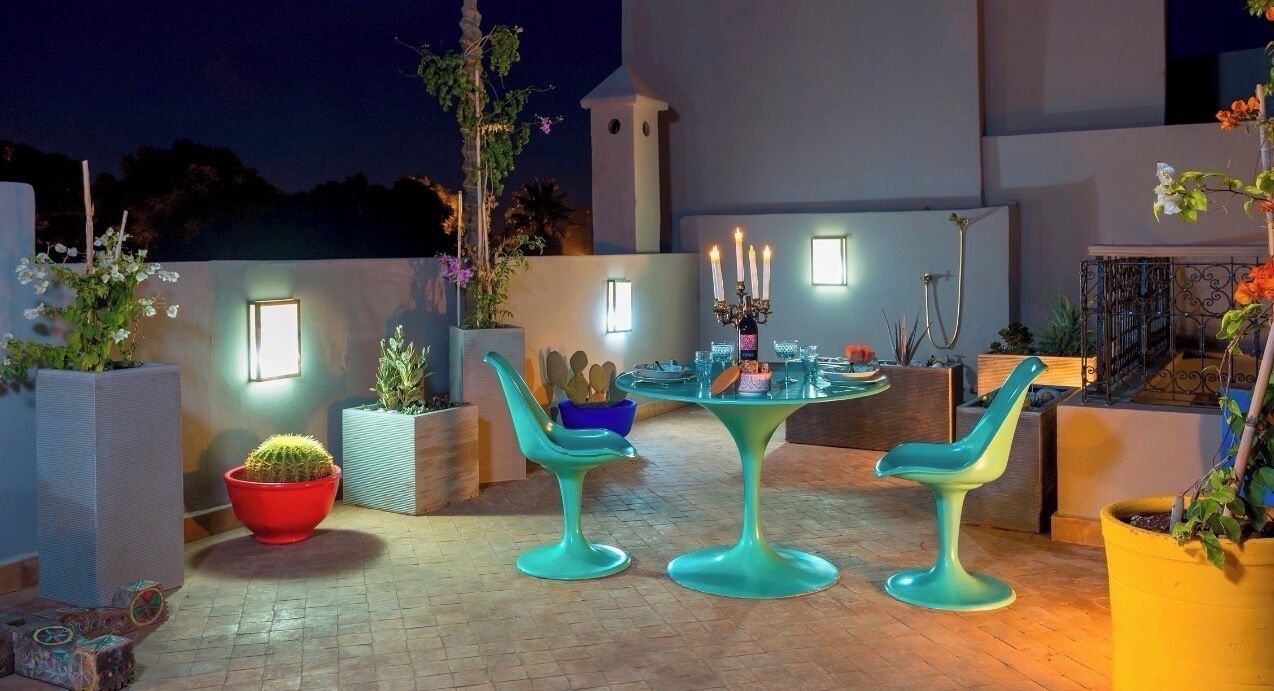 Double Room (The Blue Room) | Terrace/patio