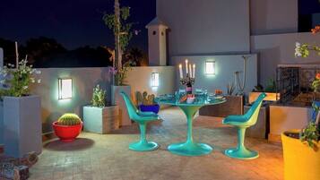 Chambre Double (The Blue Room) | Terrasse/Patio