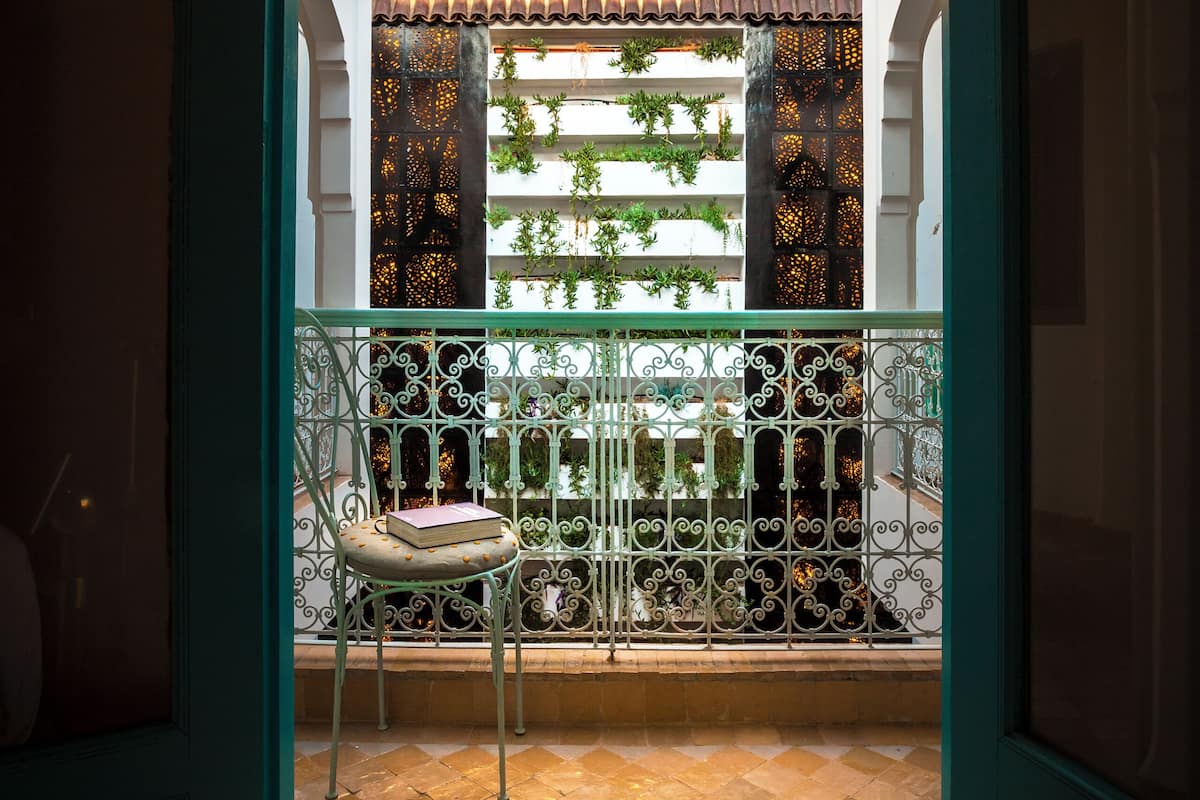 Chambre double (The Red Room) | Terrasse/patio