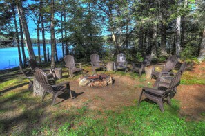 Property grounds - Picks Camp - Newly constructed home on Quimby Pond with plenty of privacy! (Rangeley)