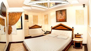 ห้องสแตนดาร์ดดับเบิล (Império Romano) | Wi-Fi ฟรี, ผ้าปูที่นอน