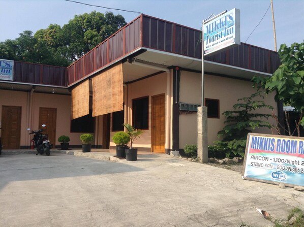 Façade de l’hébergement