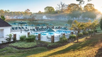 Una piscina climatizada