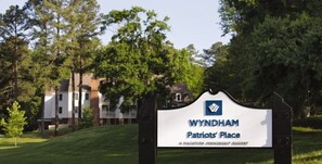 Welcome to Wyndham Patriots' Place, a vacation ownership resort with a serene natural setting.