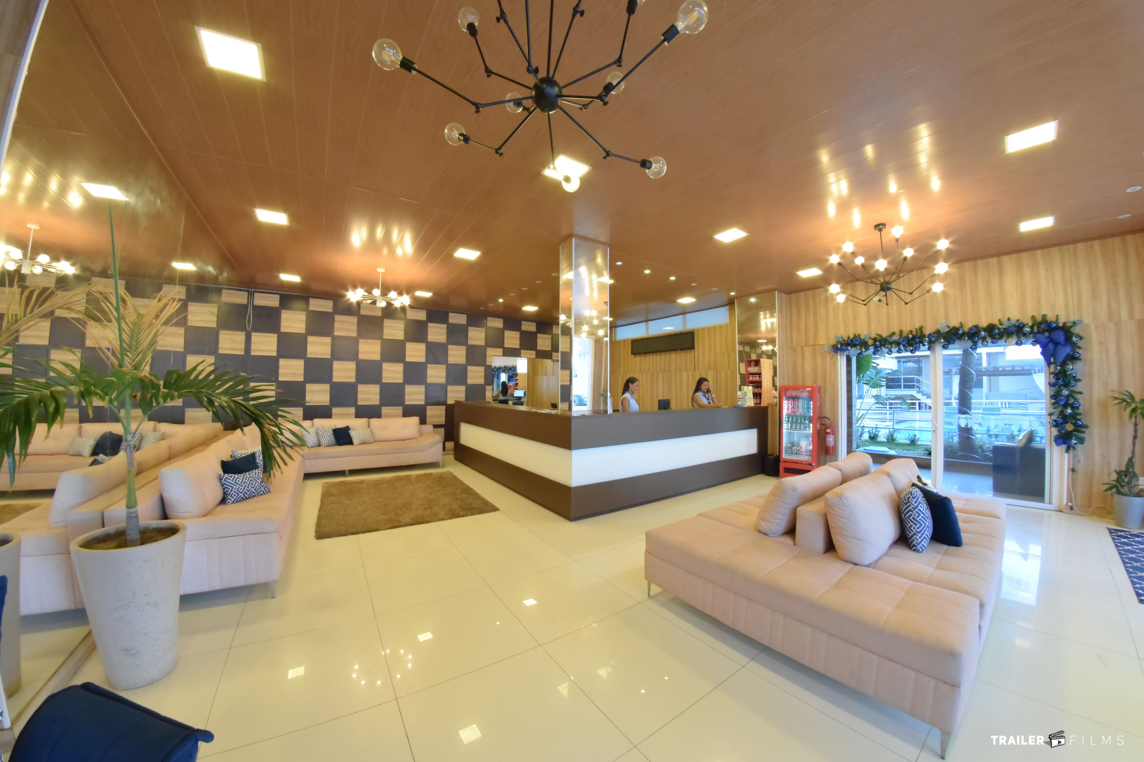 Sala de estar en el lobby