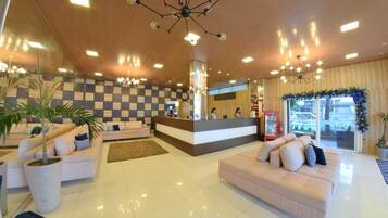 Zona de estar del vestíbulo