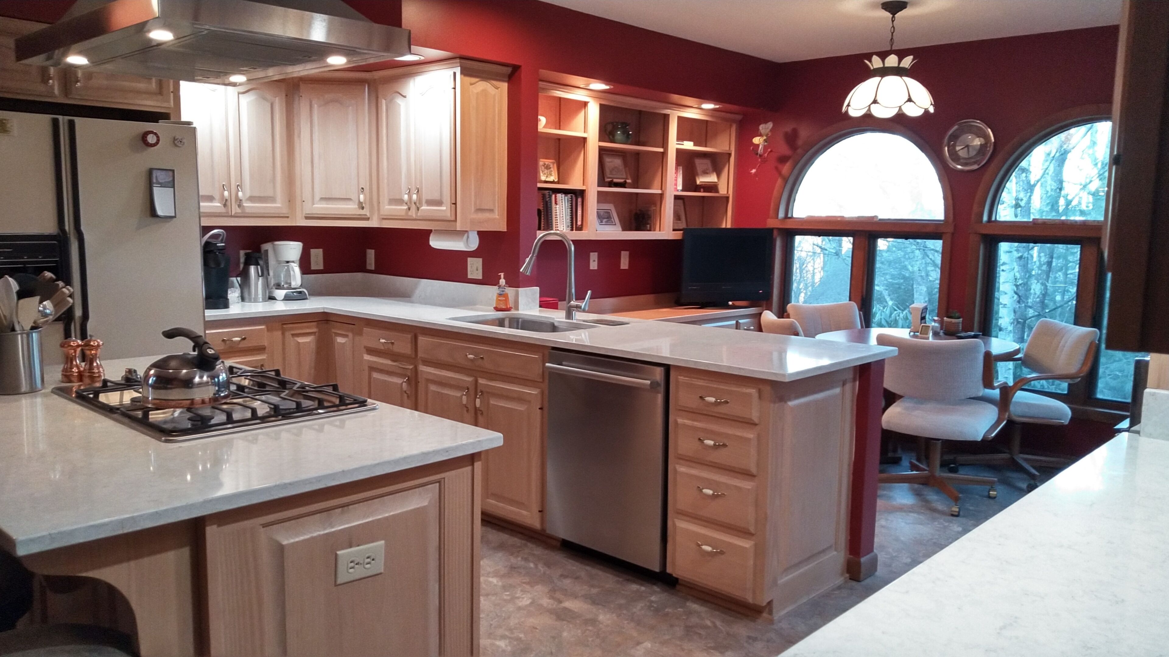 Cozy mountain retreat.