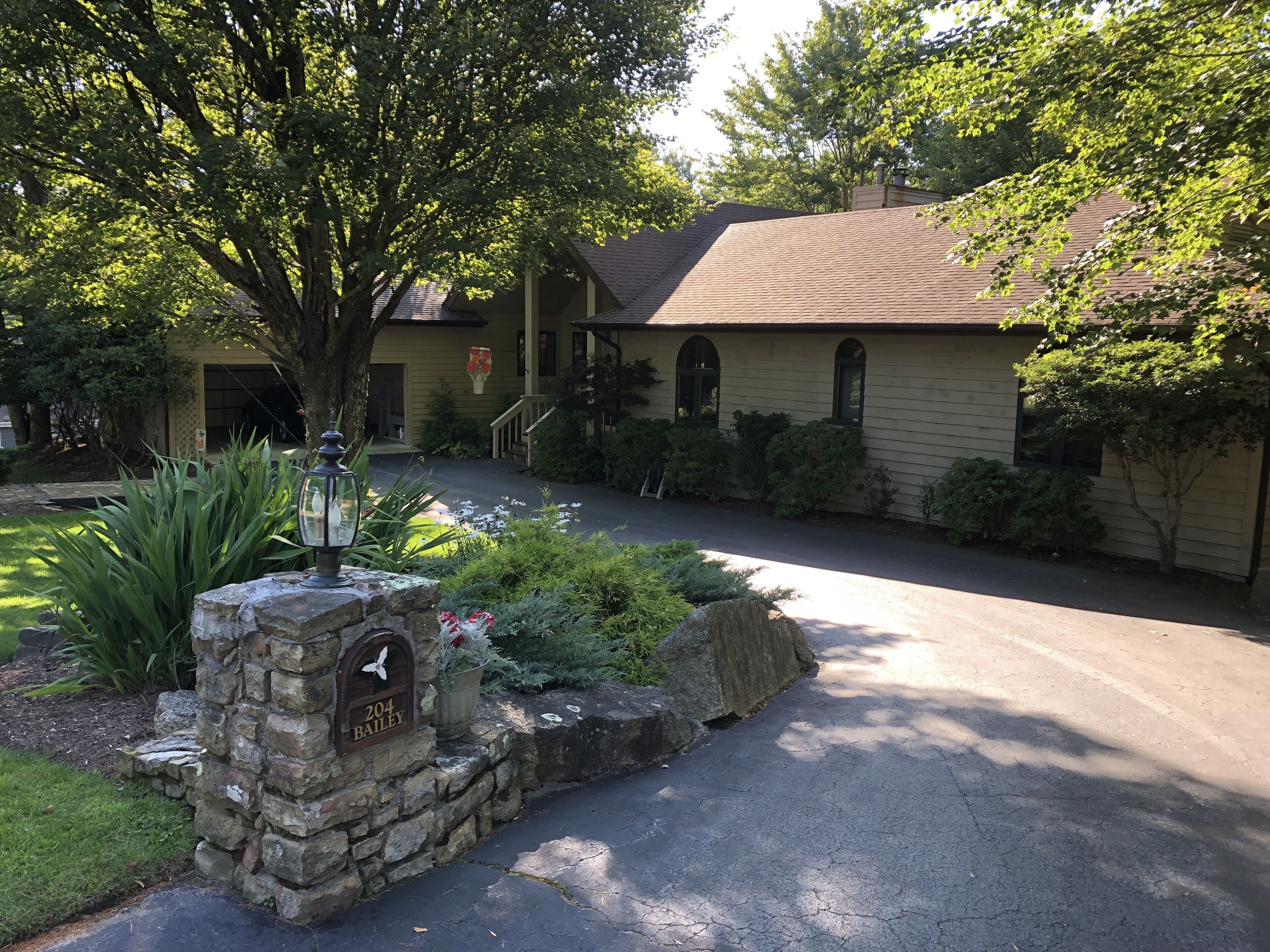 Cozy mountain retreat.