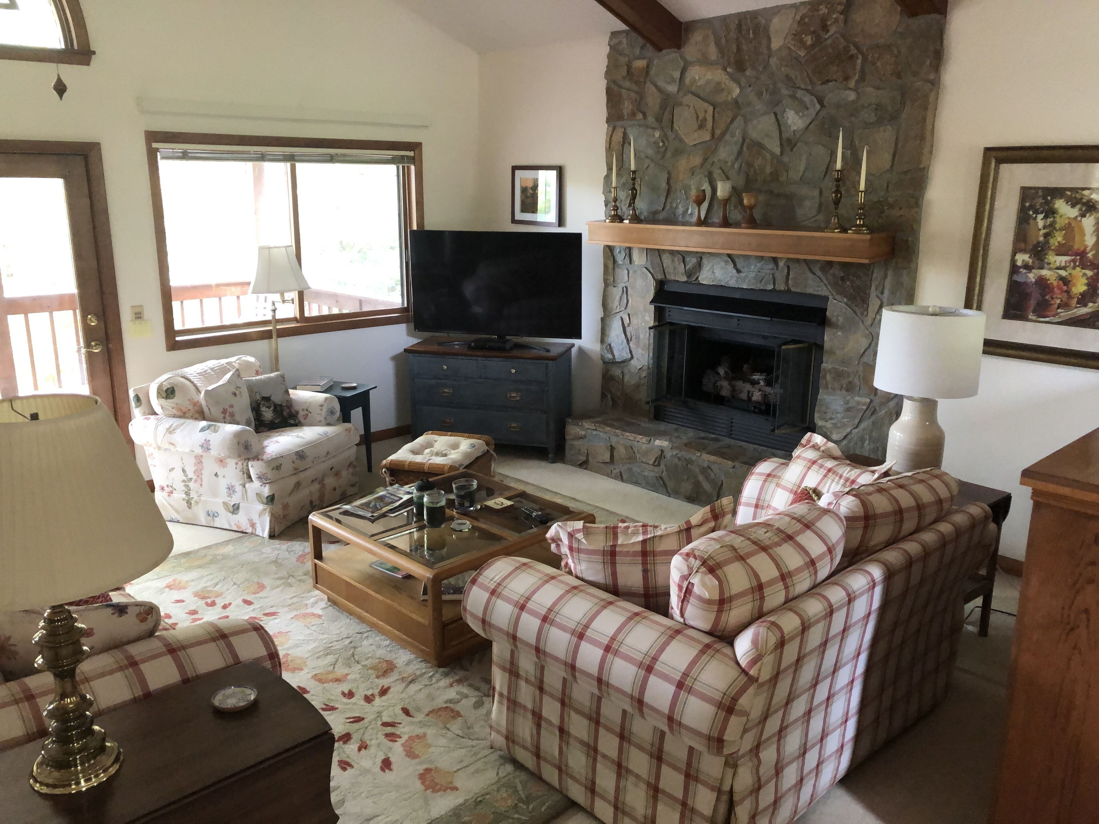 Cozy mountain retreat.