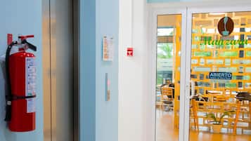 Interior entrance