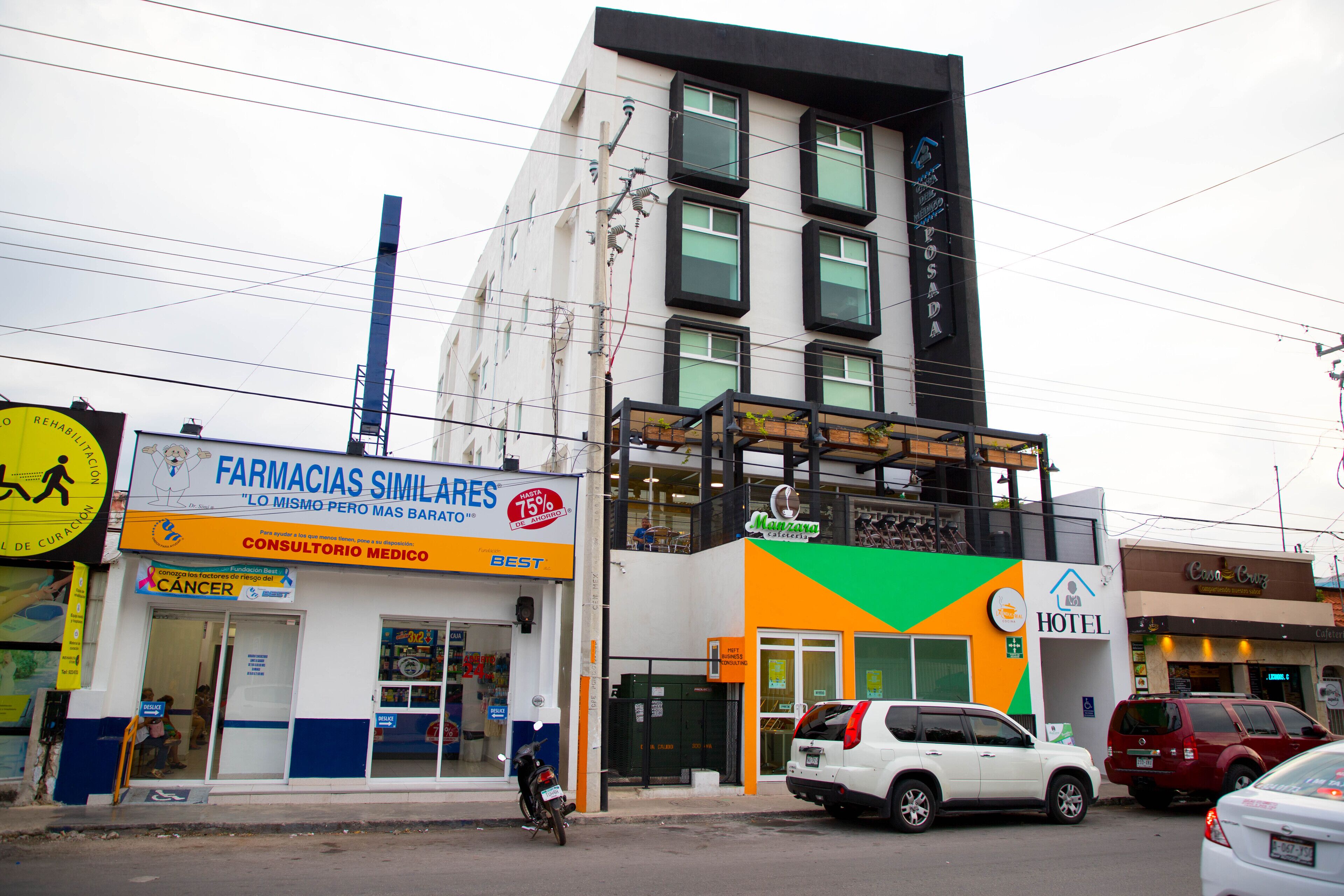 Fachada de la propiedad