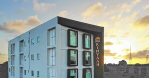 Fassade der Unterkunft