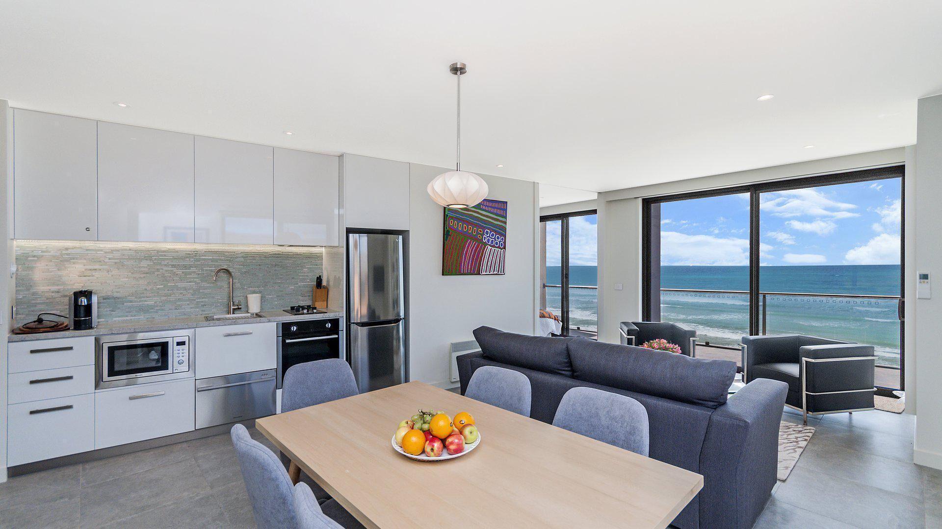 Kitchen / Living / Dining Area 