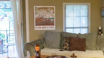 Televisor, llar de foc i reproductor de DVD