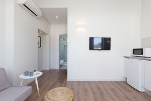 Flachbildfernseher, Kamin