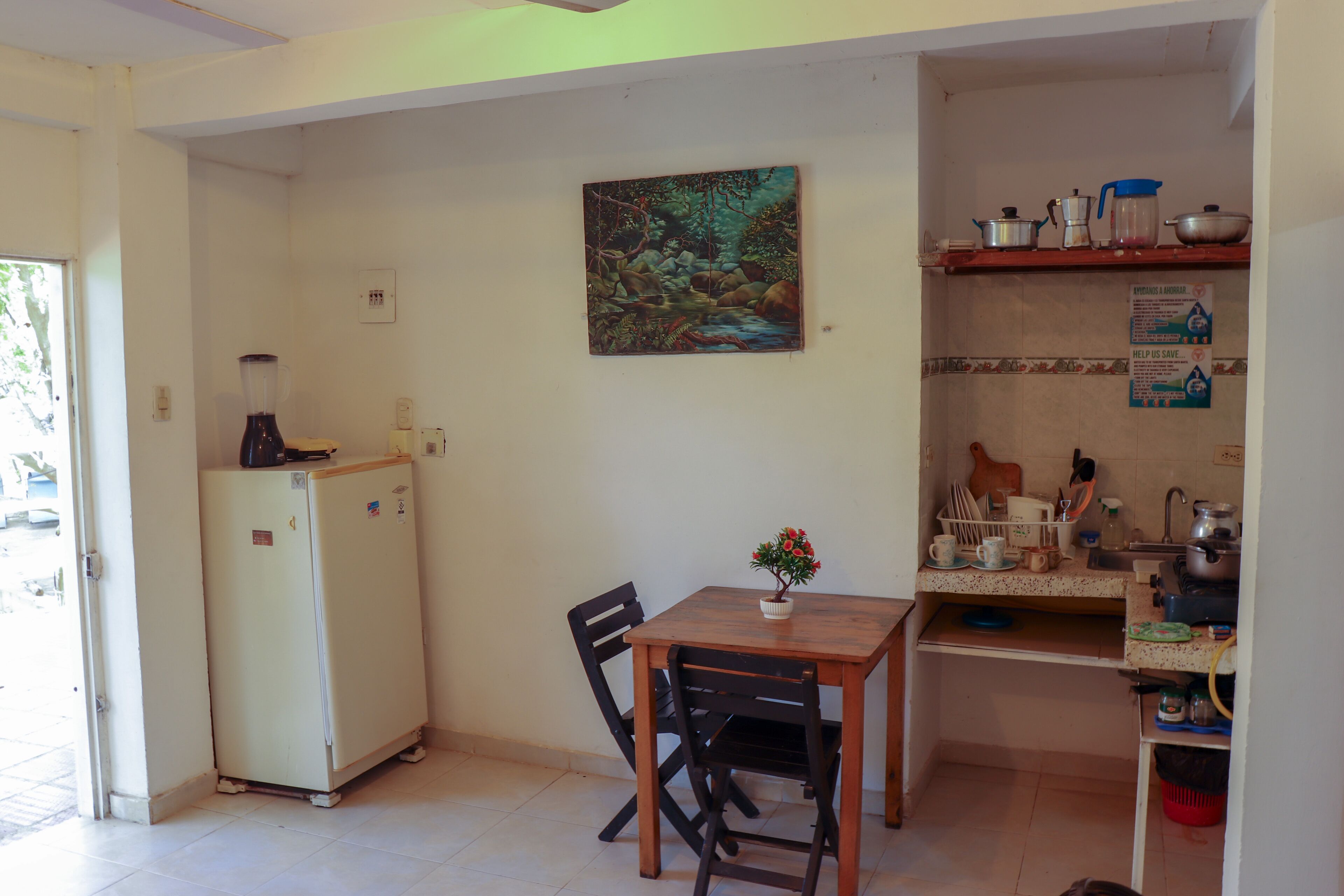 Cabaña amoblada a 2 minutos de la playa