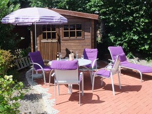 Outdoor dining - House wind sand stars and sea - house wind sand stars and sea whg 01 wind (Sankt Peter-Ording)