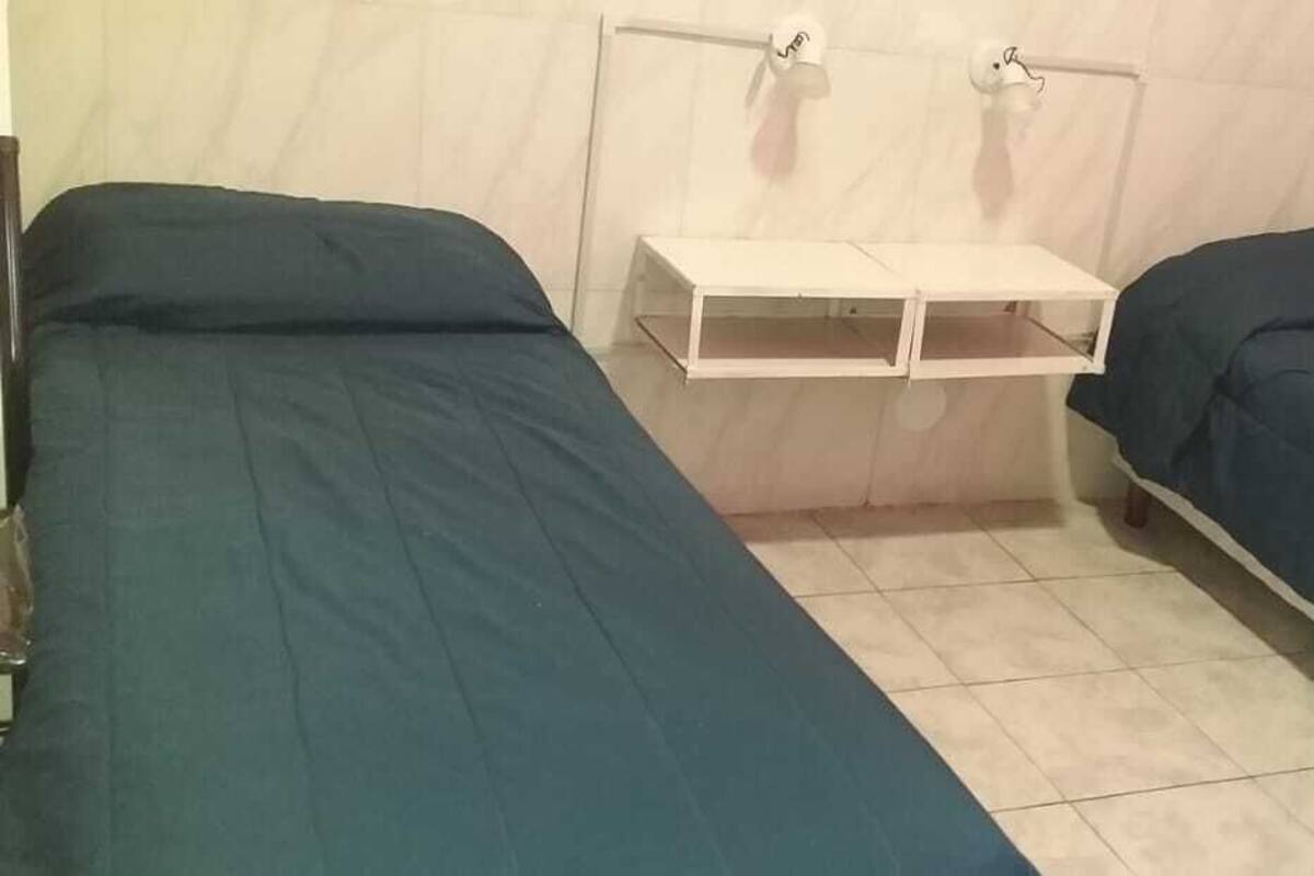 Chambre Double, 2 lits une place
