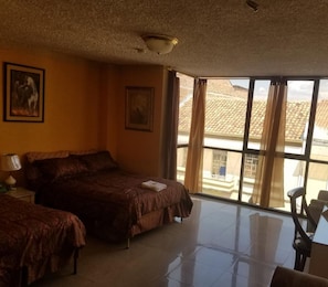 Blackout curtains, soundproofing, iron/ironing board, free WiFi