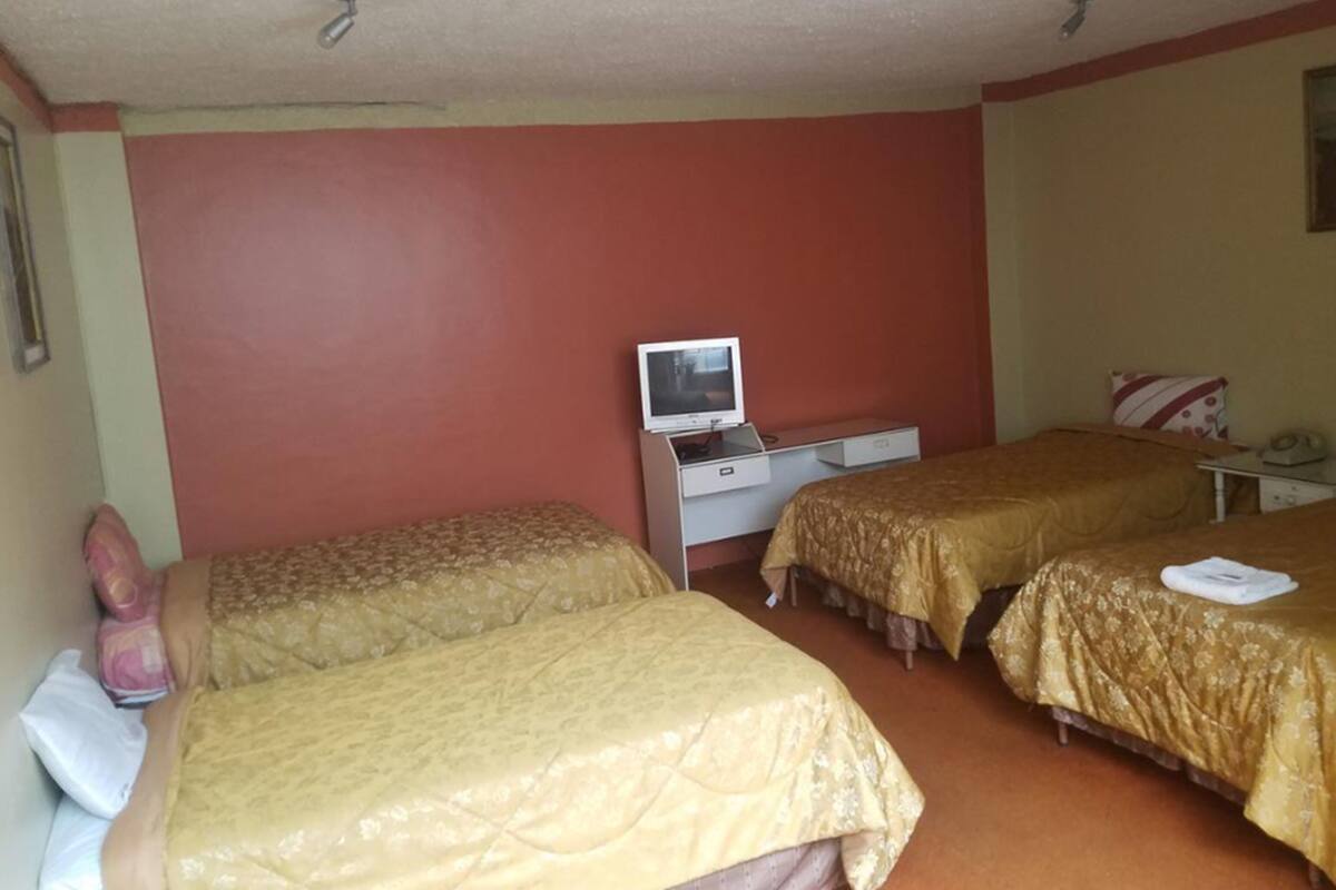 Blackout curtains, soundproofing, iron/ironing board, free WiFi