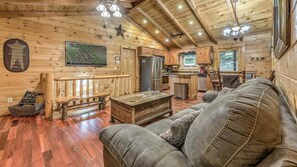 Fernseher, Kamin, Videospiele