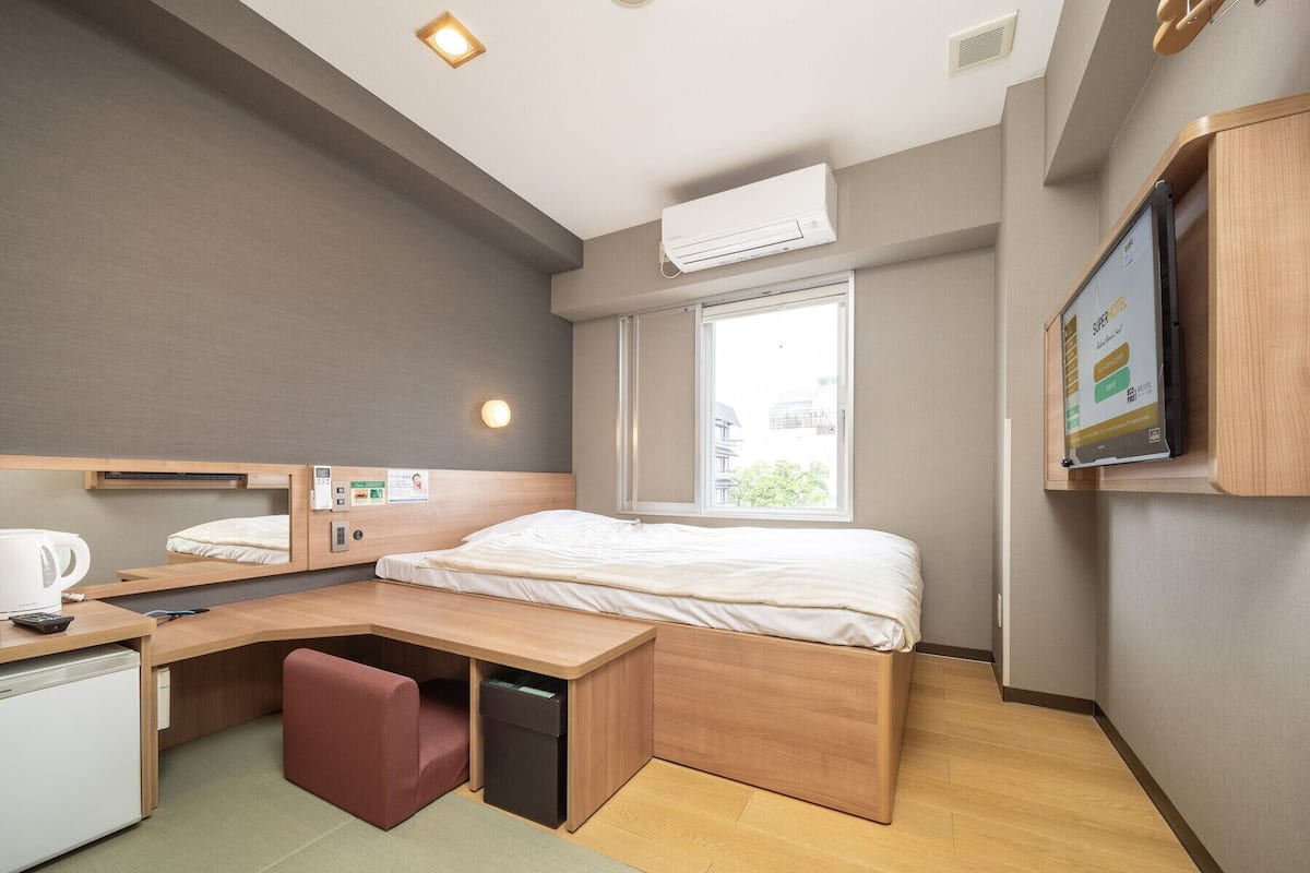 ห้องดับเบิล, ปลอดบุหรี่ (Moderate Japanese Western Style) | พื้นที่ทำงานแบบใช้แล็ปท็อป, Wi-Fi ฟรี