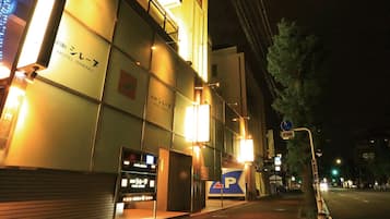 Front of property – evening/night