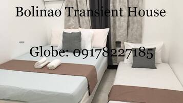 2 bedrooms, WiFi, bed sheets