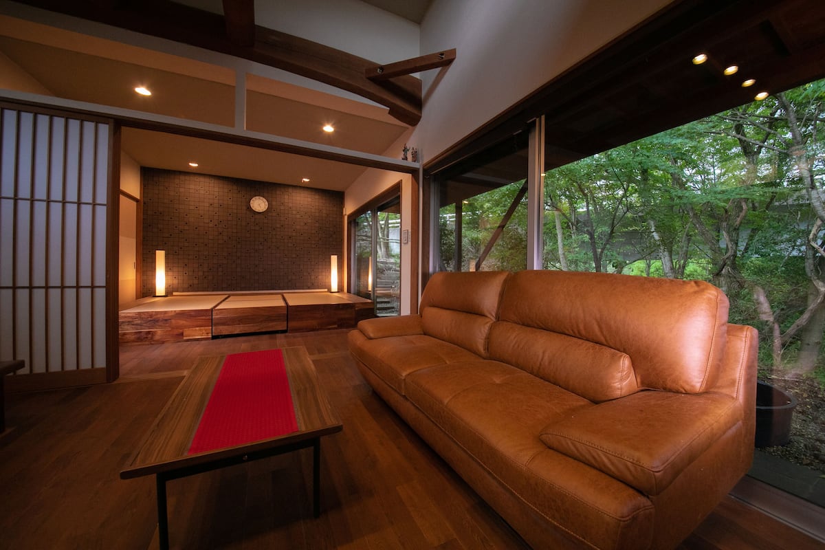 Camera Tradizionale, non fumatori, idromassaggio (Japanese Room, Shinju (202)) | Con arredamento individuale, una scrivania, Wi-Fi gratuito