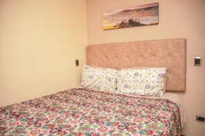 2 bedrooms, in-room safe, iron/ironing board, WiFi