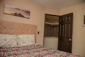 2 bedrooms, in-room safe, iron/ironing board, WiFi