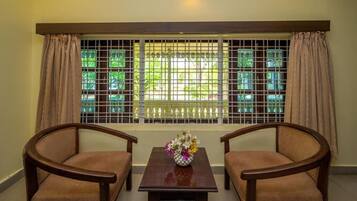 Zona de estar del vestíbulo