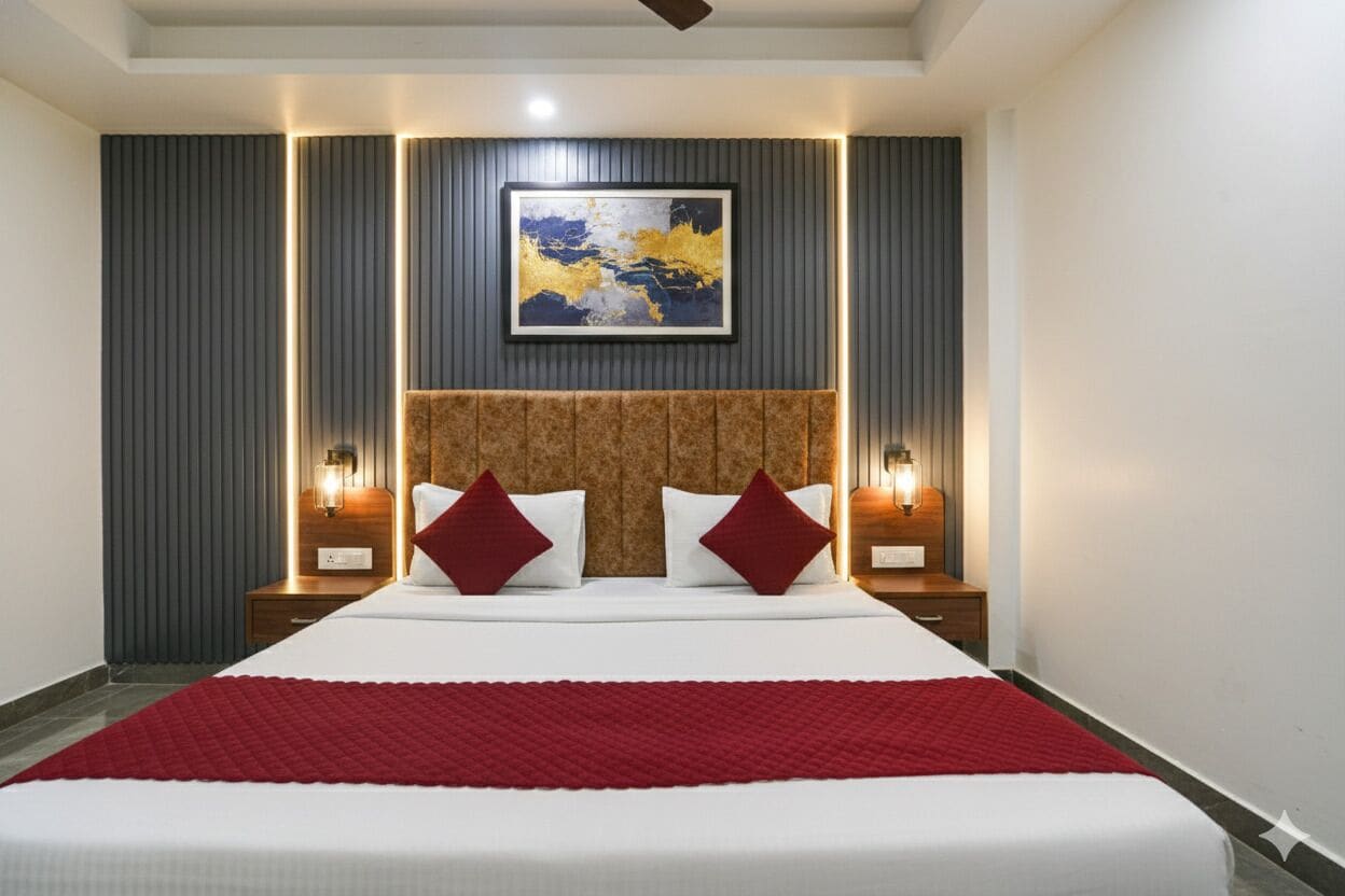 이집트산 면 시트, 고급 침구, 셀렉트 컴포트 침대, 객실 내 금고