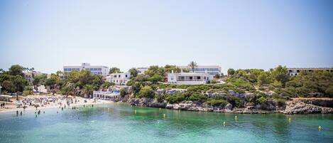 靠近海滩、白沙、水肺潜水、2 间海滩酒吧