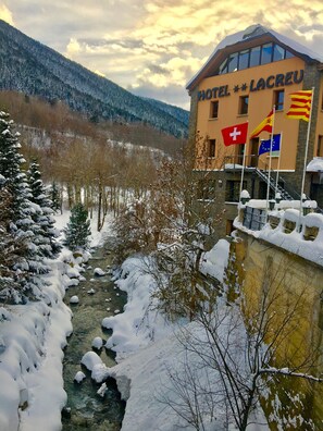 Façade de l’hébergement