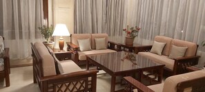 Sala de estar en el lobby