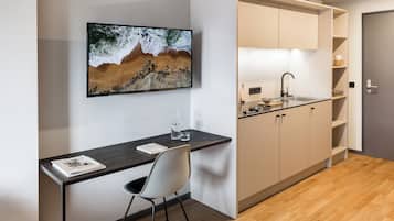 1 chambre, coffres-forts dans les chambres, bureau