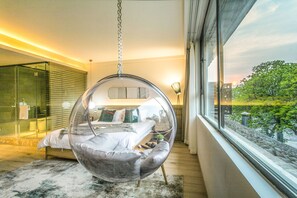 エリート ダブルルーム 禁煙 | 遮光カーテン、WiFi (無料)、ベッドシーツ