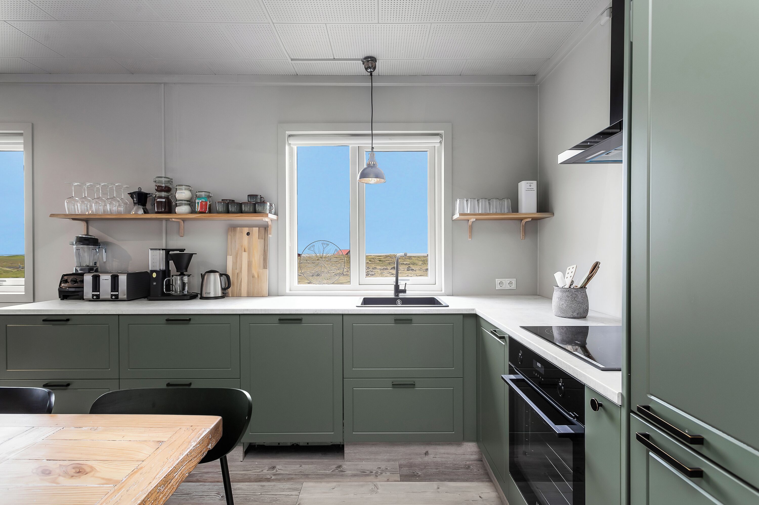 Cabane Majestueuse | Cuisine privée | Réfrigérateur, micro-ondes, four, plaque de cuisson