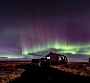 Aerial view - Ocean Break Cabins (Suðurnesjabær)