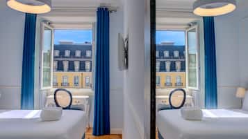 Cortinas blackout, sistema de insonorización y wifi gratis