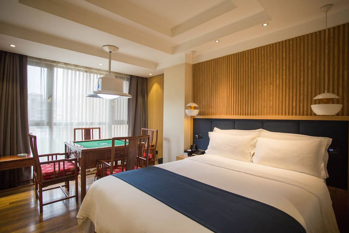 Economy Room (with Mahjong) (Mainland China Citizens Only) | 1 bedroom, blackout drapes, free WiFi, bed sheets