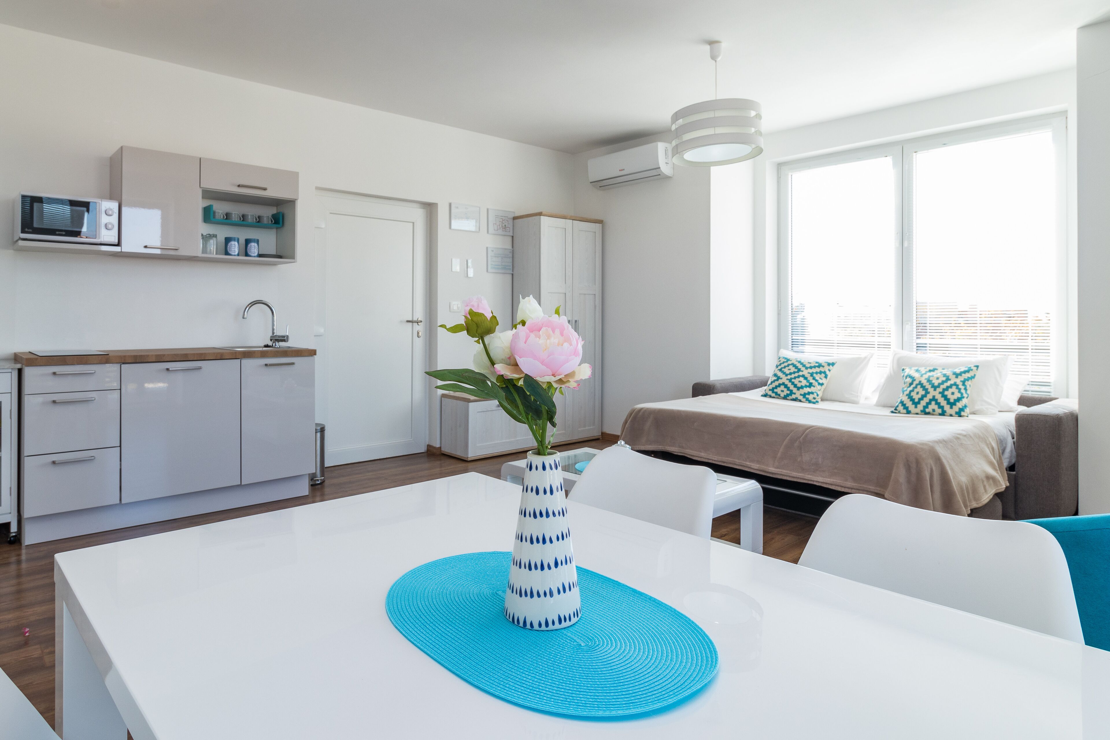 Comfort Apartment (A5) | Living room | Flat-screen TV