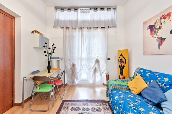 Apartment, 1 Bedroom | Living room