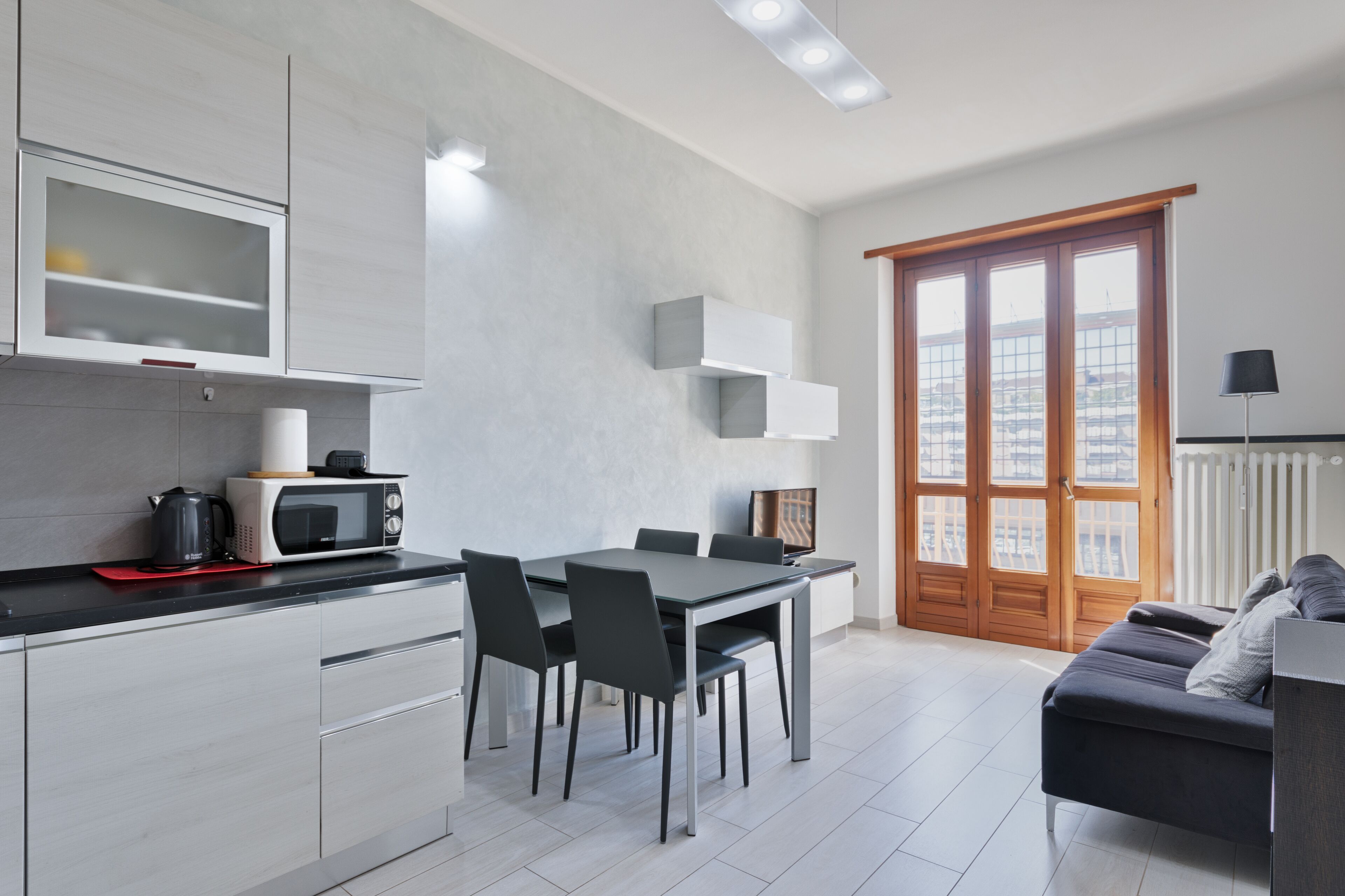 Apartamento, 1 quarto | Área de estar | TV de tela plana