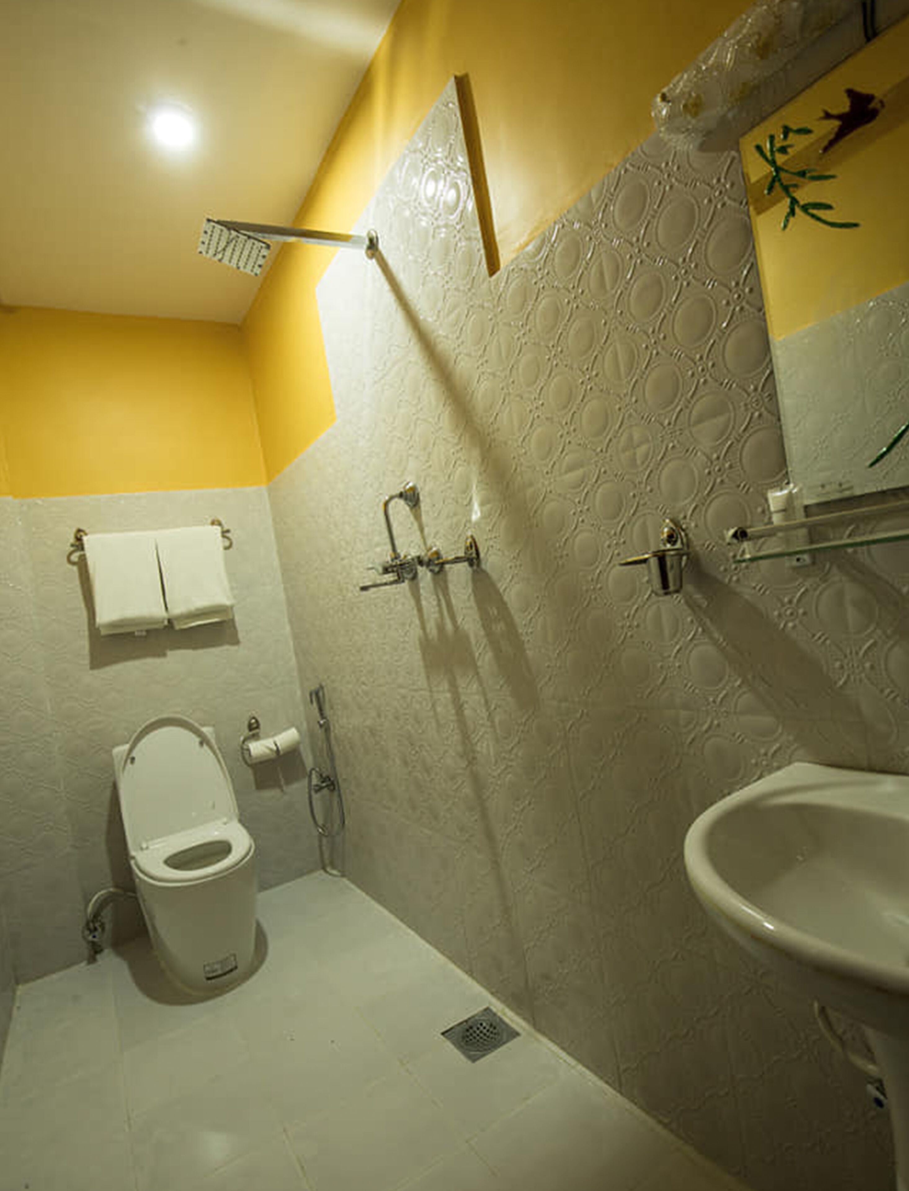 Ducha, toallas