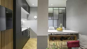 Appartement, 1 chambre (Ataraxia Suite) | Salle de séjour