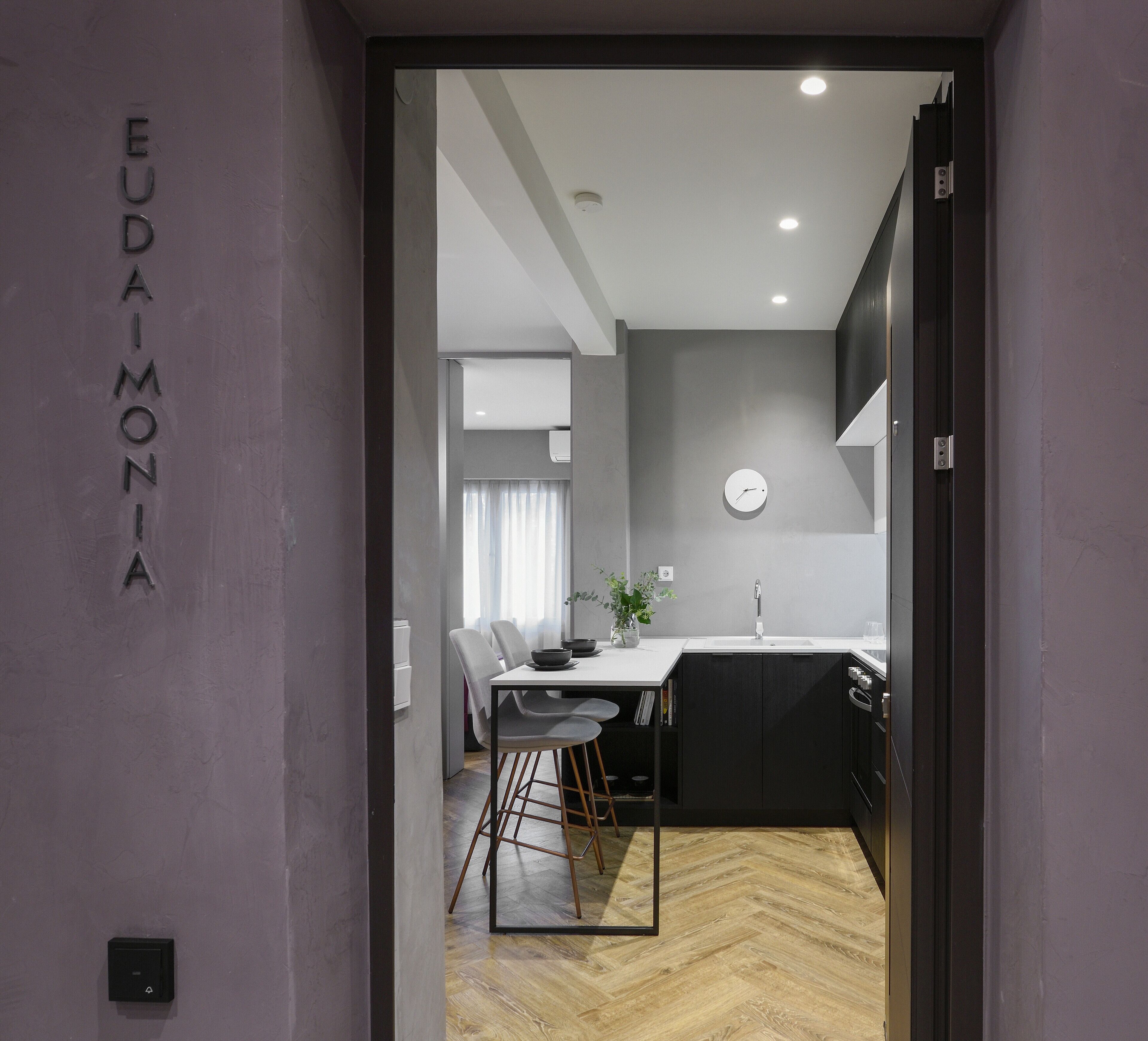 Apartment (Eudaimonia Suite) | 1 bedroom, desk, laptop workspace, iron/ironing board