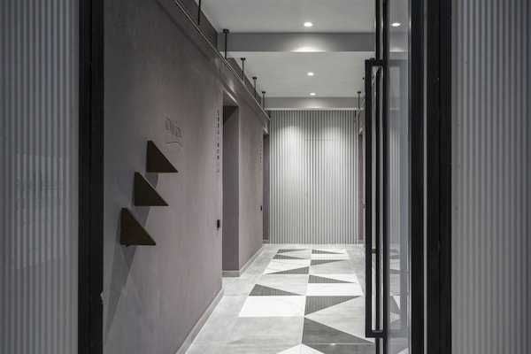 Interior entrance