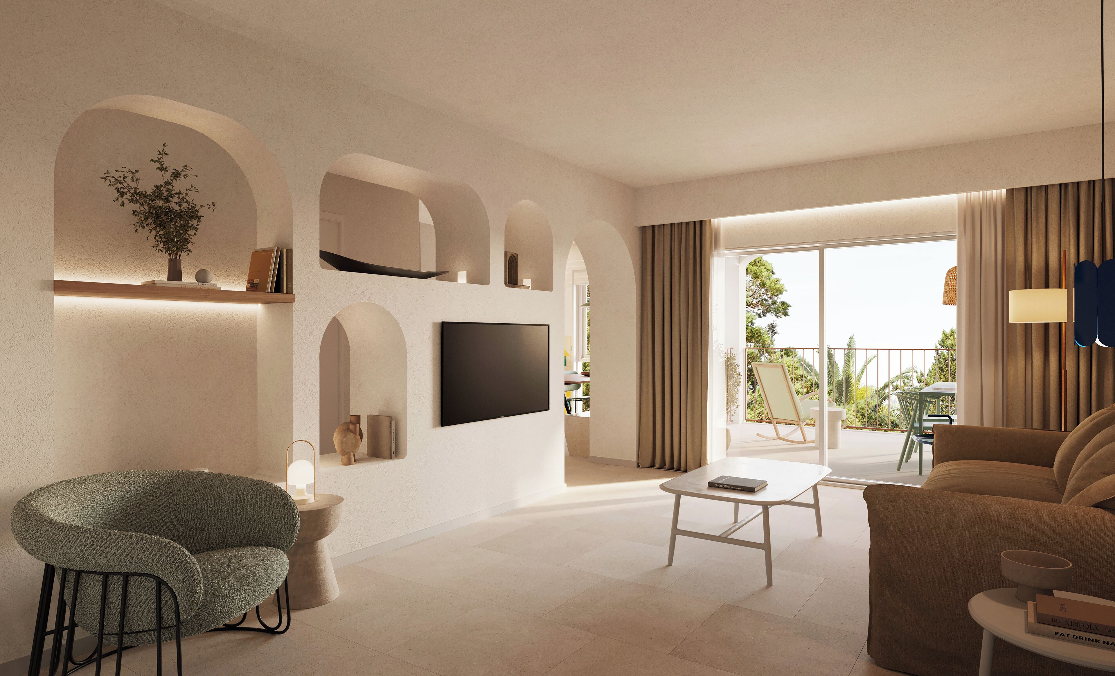 خزنة داخل الغرفة وستائر تعتيم ومكواة/لوح كي وأسرّة أطفال/رضّع (مجانًا)